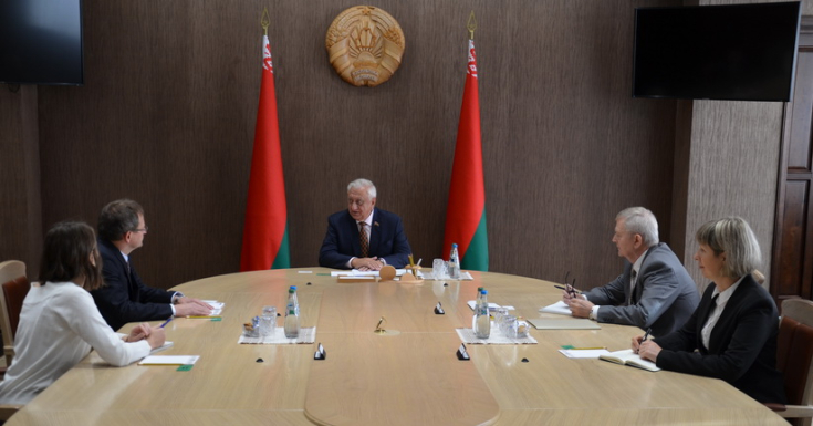 М.Мясникович:
«Беларусь заинтересована в развитии взаимовыгодного сотрудничества с Германией»