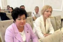 Член Совета Республики А.Смоляк приняла участие в сессии Гомельского областного Совета депутатов