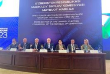 Член Президиума Совета Республики С.Рачков принял участие в пресс-конференции Миссии наблюдателей от СНГ и посетил Университет мировой экономики и дипломатии МИД Узбекистана