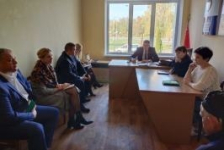 Член Совета Республики А.Шолтанюк 
провел выездное заседание постоянно
действующей комиссии 
