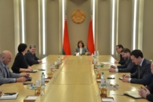 Председатель Совета Республики Н.Кочанова провела встречу с руководителями государственных СМИ