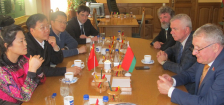 Член Совета Республики В.Маркевич встретился с делегацией из КНР