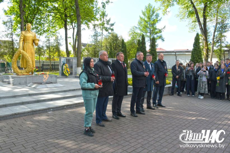 Член Совета Республики Д.Захарчук принял участие в автовелопробеге «От памятника к памятнику. С лампадой Вечного огня»