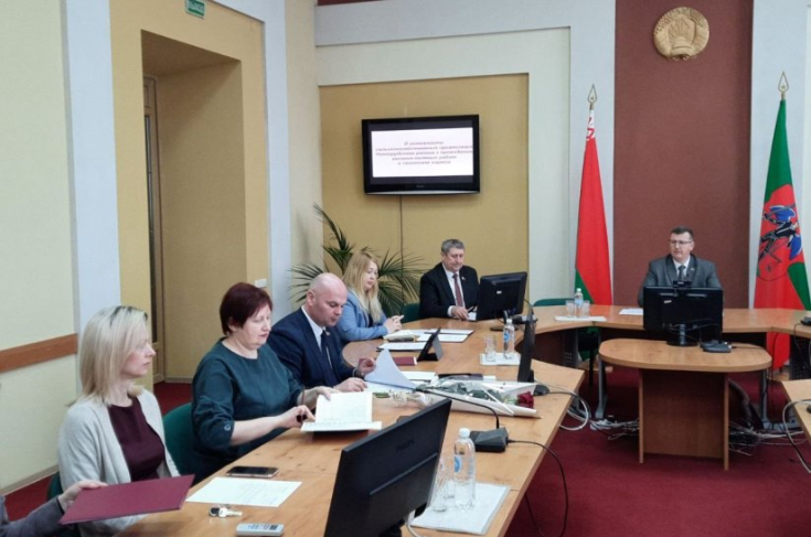 Член Президиума Совета Республики М.Русый принял участие в заседании Новогрудского районного исполнительного комитета