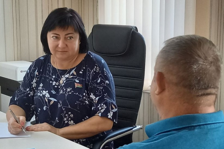 Член Совета Республики А.Смоляк провела в Гомеле личный прием граждан