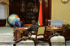 Состоялась встреча Президента Беларуси Александра Лукашенко с Председателем Совета Республики Натальей Кочановой