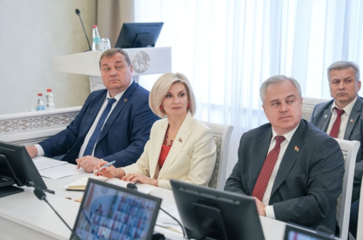 Член Совета Республики К.Пантюхова приняла участие в совещании Гомельского облисполкома