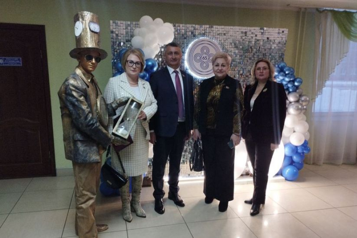 Член Совета Республики О. Жингель принял участие в праздновании юбилея ОАО «Полоцк-Стекловолокно»