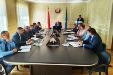 Член Совета Республики Г.Протосовицкий провел заседание Столинского райисполкома