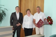 Член Совета Республики Н.Якубицкая встретилась с председателями сельисполкомов Дзержинского района