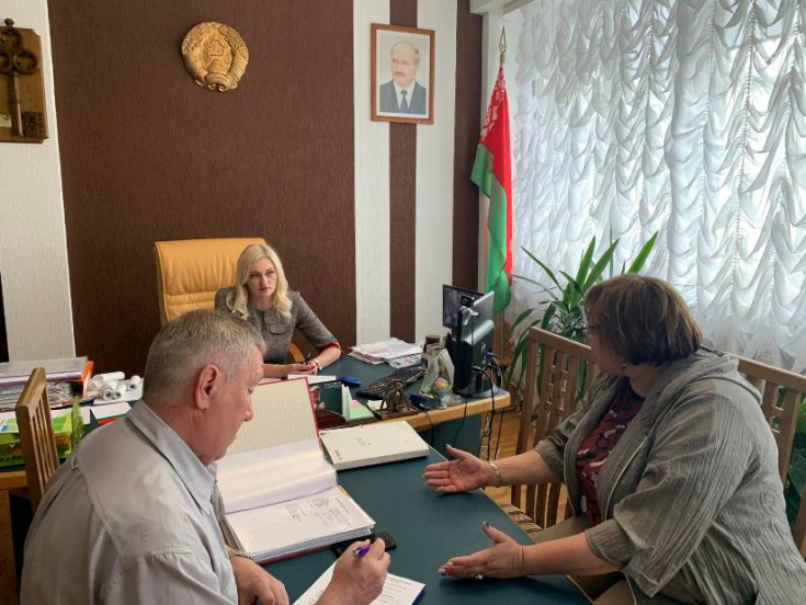Член Совета Республики К.Капуцкая провела личный прием граждан