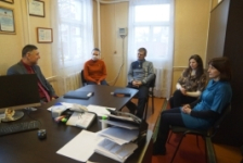 Член Совета Республики А.Шолтанюк встретился с трудовым коллективом редакции газеты «Сельская правда»