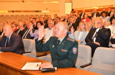 С.Мелешкин принял участие в заседании сессии Витебского областного Совета депутатов