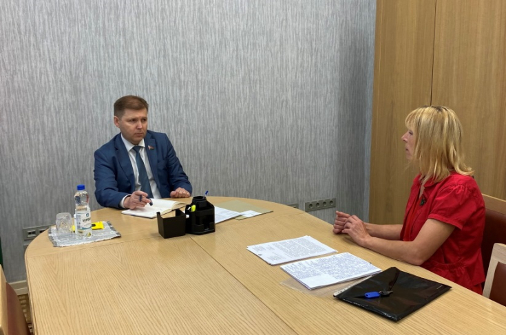 Заместитель Председателя Совета Республики А.Исаченко посетил организации Столбцовского района