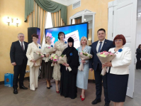 Член Совета Республики Елена Стальбовская приняла участие в торжественном приеме женщин в г. Гродно