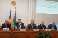 Член Совета Республики А. Пищ
принял участие в девятой сессии
Пружанского районного Совета
депутатов 
