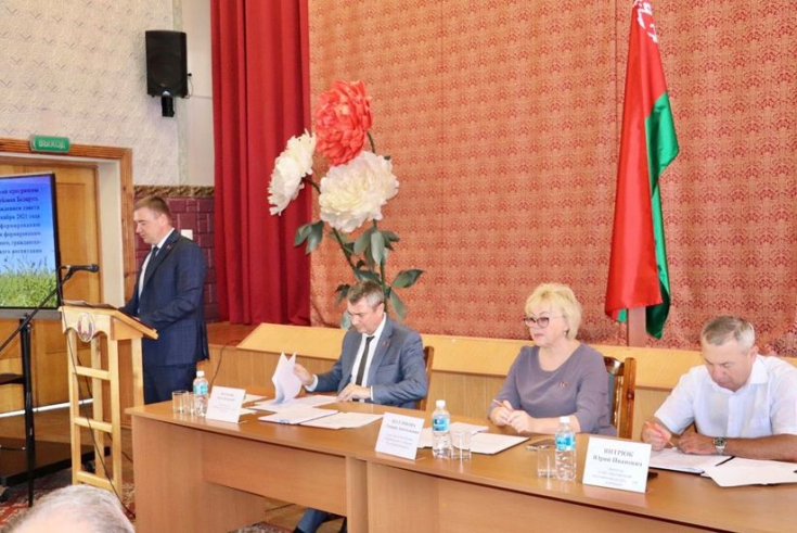 Т.Шатликова приняла участие в заседании выездной сессии Малоритского районного Совета депутатов