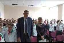 Член Совета Республики А.Шолтанюк 
принял участие в едином открытом уроке, 
посвященном Дню народного единства

