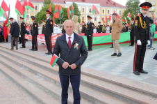 К.Сиротин принял участие в праздновании Дня Государственного флага, Государственного герба и Государственного гимна Республики Беларусь