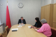 Член Президиума Совета Республики Сергей Алейник провел личный прием граждан