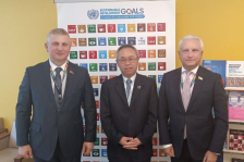 В.Бельский и С.Рачков встретились с заместителем Генерального секретаря ООН по экономическим и социальным вопросам Ли Цзиньхуа