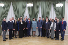 Наталья Кочанова провела встречу с молодыми парламентариями Беларуси и России