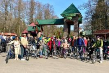 Член Совета Республики Т.Шатликова приняла участие в открытии велосипедного сезона в Беловежской пуще