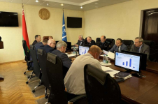 Член Совета Республики Э.Гаврилкович принял участие в заседании Лунинецкого районного исполнительного комитета