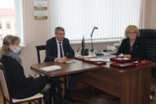 Член Совета Республики Т.Шатликова
провела личный прием граждан в Малоритском
райисполкоме