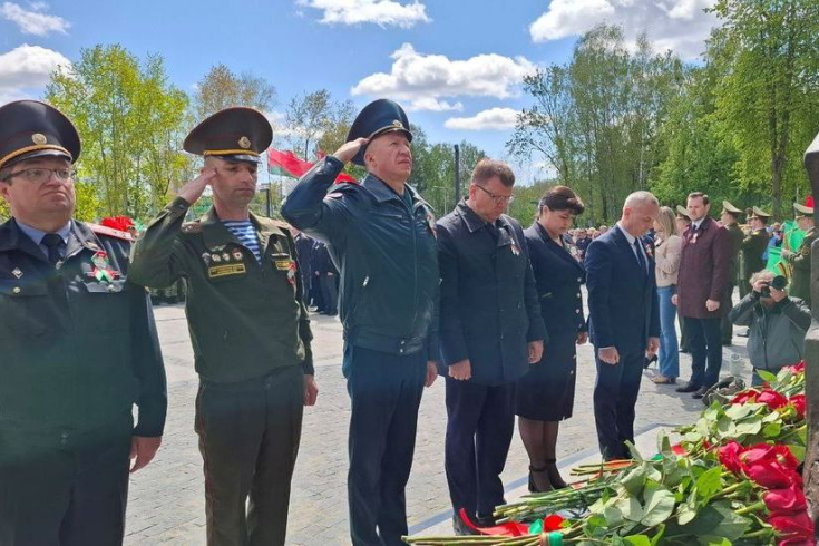 Член Совета Республики О.Иванов принял участие в открытии мемориала «Шталаг-324»