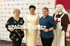 Член Совета Республики А.Смоляк приняла участие в мероприятиях Белорусского Красного Креста, посвященных Дню волонтера