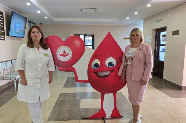 Член Совета Республики Л.Сапего приняла участие в республиканской донорской акции