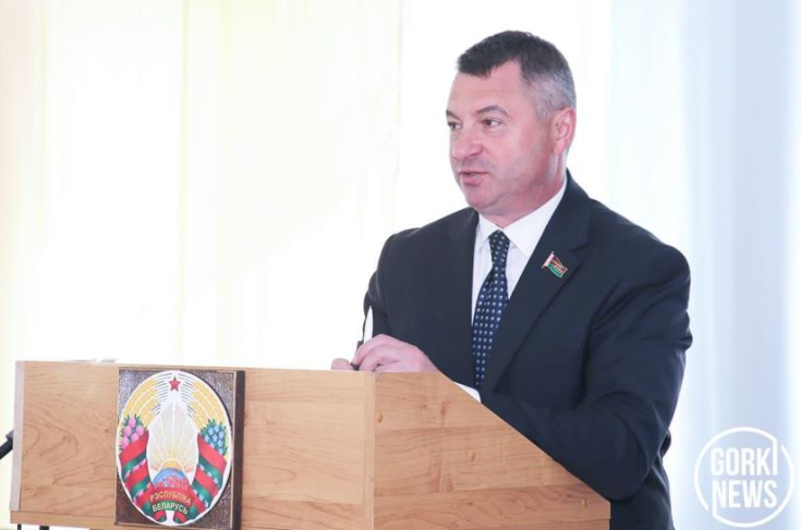 Член Совета Республики А.Горошкин принял участие в сельском сходе и провел встречу с активом БГСХА в Горках