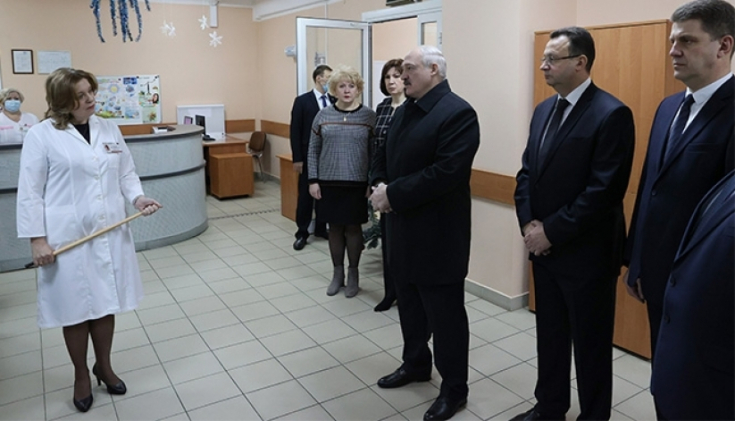 Посещение Городской детской инфекционной клинической больницы Минска