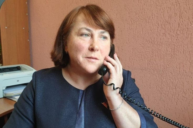 Член Совета Республики И.Сачковская 
провела прямую телефонную линию

