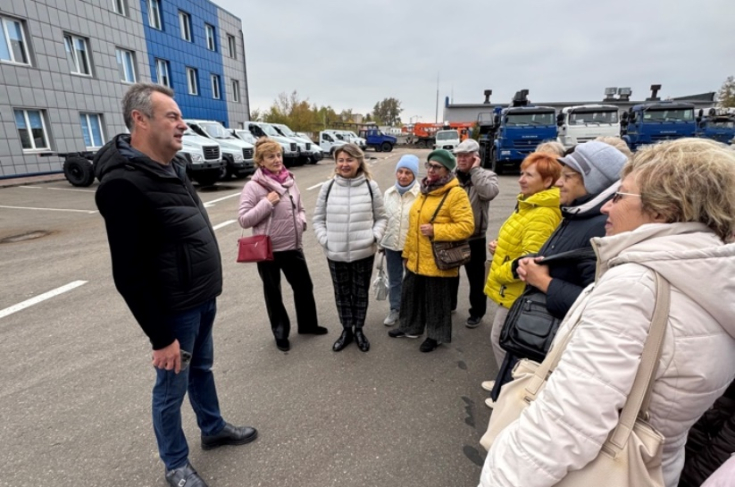 Член Совета Республики А.Сидоров принял с визитом Витебское городское общественное объединение пожилых людей «Золотой возраст»
