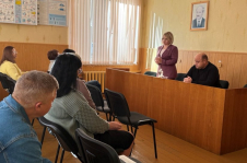 Член Совета Республики Л.Сапего провела встречу с трудовым коллективом УП «Тереховский агрохимик»