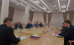 Член Президиума Совета Республики С.Сивец провел очередное заседание Постоянной комиссии по международным делам и национальной безопасности восьмого созыва