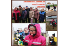 Член Совета Республики Ю.Васильцов
принял участие в республиканском субботнике
