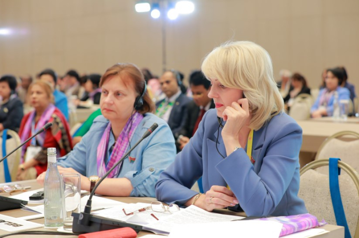 Сенатор Е.Серафинович приняла участие в тематической дискуссии 14-го Саммита женщин-спикеров парламентов