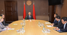Председатель Совета Республики Мясникович М.В. встретился с Чрезвычайным и Полномочным Послом Республики Корея в Республике Беларусь Ким Ёнг Хо