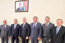Заместитель Председателя Совета Республики В.Бельский провел ряд двусторонних рабочих встреч в рамках Второго Бакинского форума по устойчивому развитию