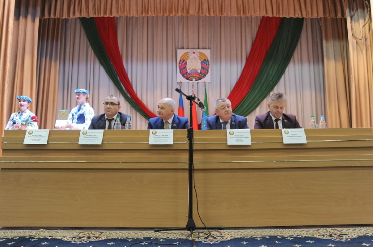 Член Совета Республики Г.Протосовицкий принял участие в заседании сессии Столинского районного Совета депутатов