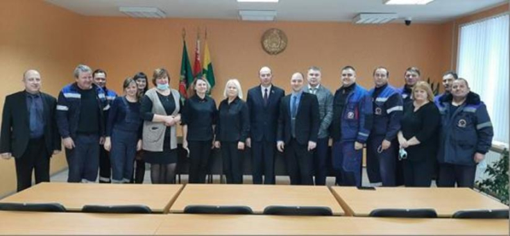Член Совета Республики А.Кушнаренко посетил Россонский район