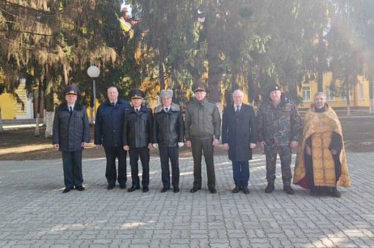 Член Совета Республики Ю.Деркач принял участие в торжественном митинге, посвященном Дню внутренних войск