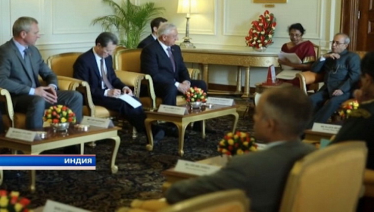 Официальный визит белорусской парламентской
делегации в Индию