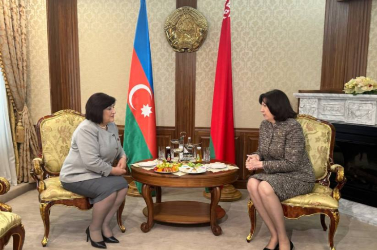 В Минск прибыла азербайджанская парламентская делегация во главе с Председателем Милли Меджлиса Азербайджанской Республики Сагибой Гафаровой