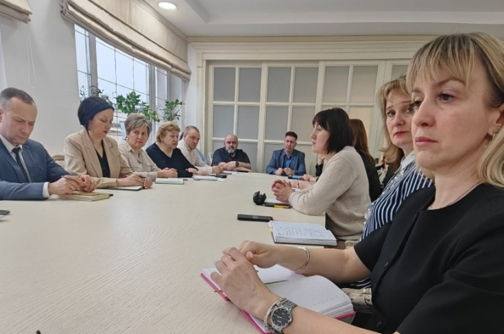 Член Совета Республики О.Иванов обсудил вопросы подготовки к празднованию 80-летия Победы в Великой Отечественной войне