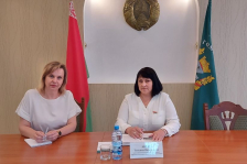 Член Совета Республики Т.Абель провела 
личный прием граждан и «прямую телефонную линию» 
в Гомельском районе
