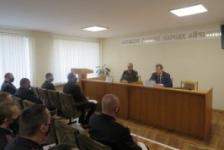 Член Совета Республики В.Полищук принял участие в едином дне информирования 
